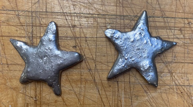 stars back not sanded