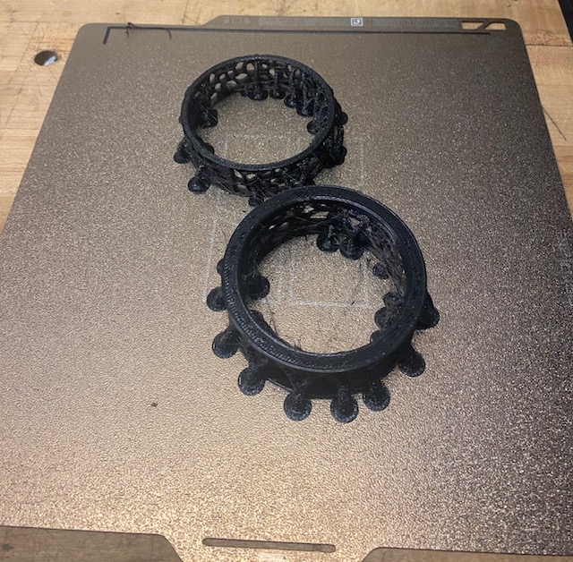 bracelet on print plate