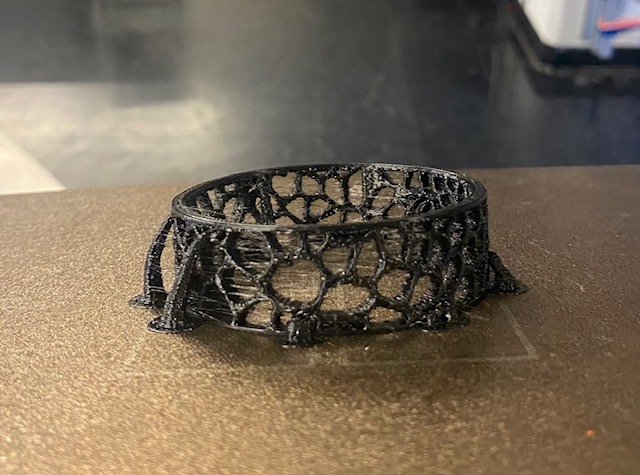 bracelet on print plate