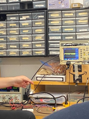 testing stepper motor 1