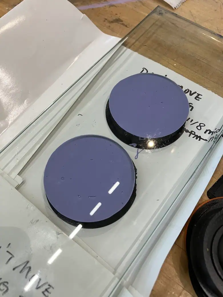 Leveling the surface