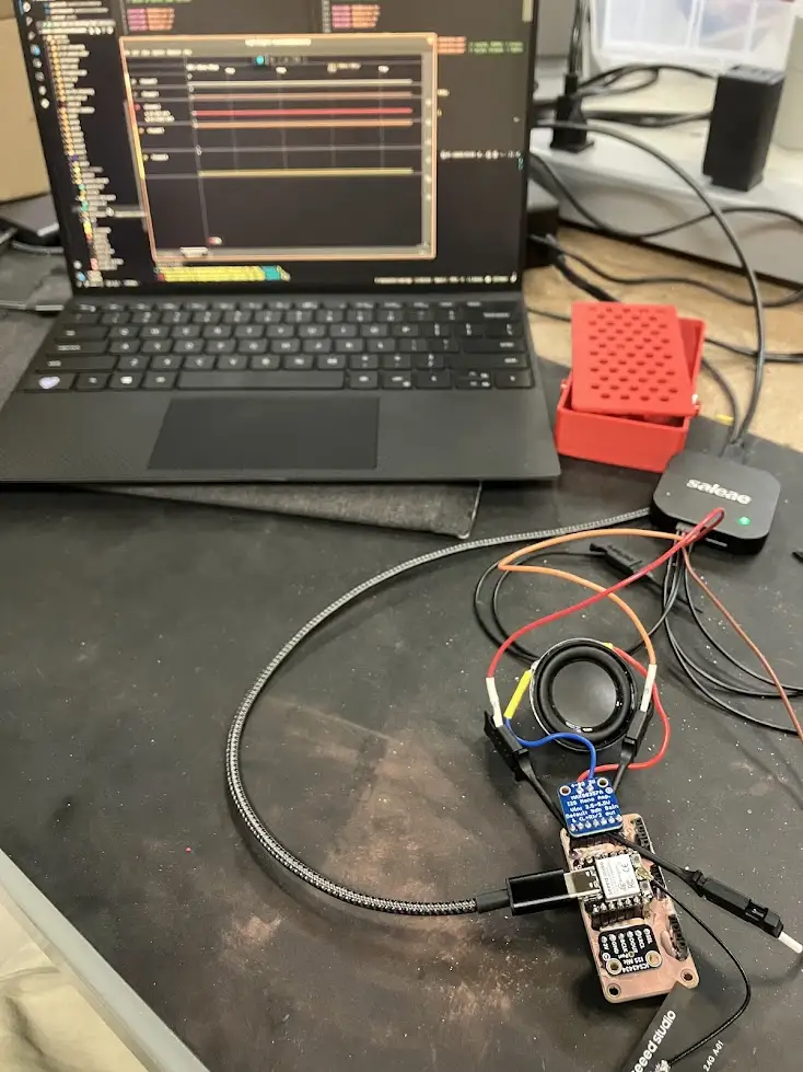Debugging with logic analyzer