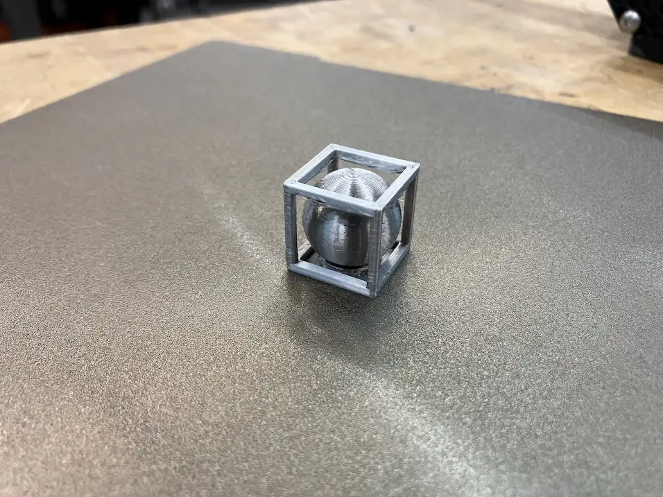 Ball in cube