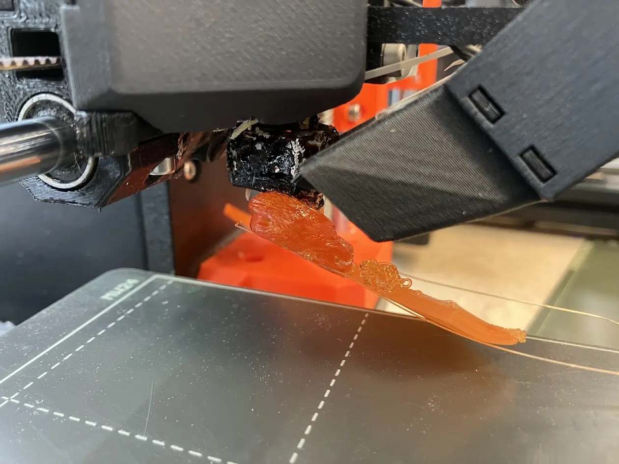 Failed 3D print