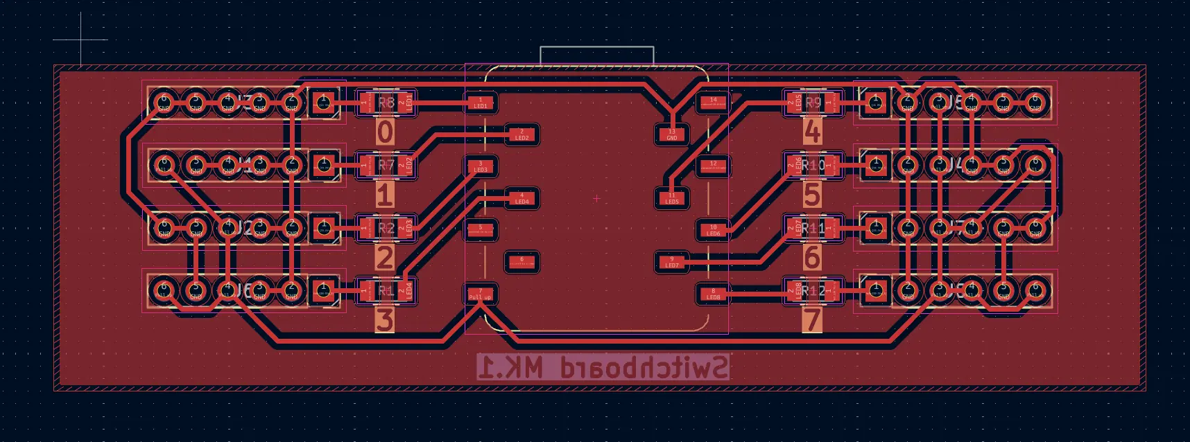 Main body PCB design