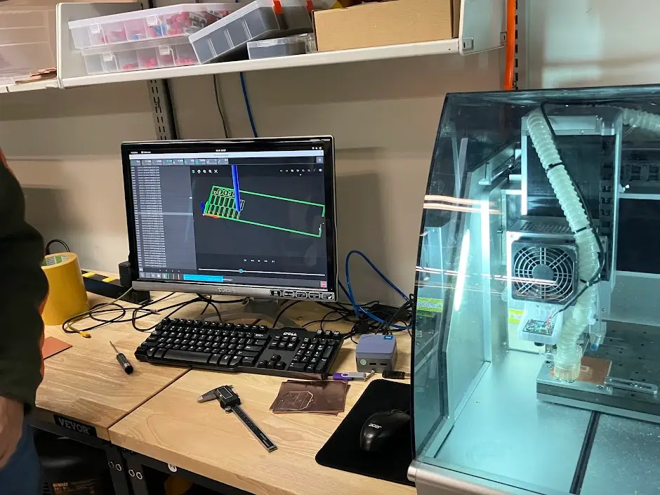 Characterizing the Carvera PCB milling machine