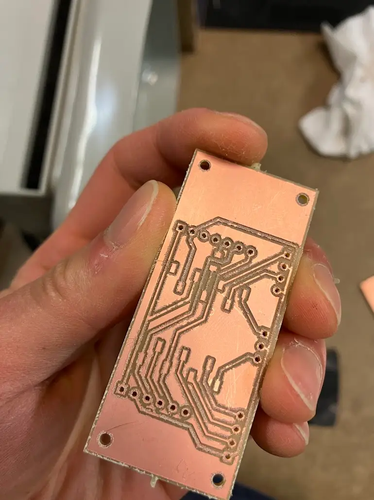 Milled PCB