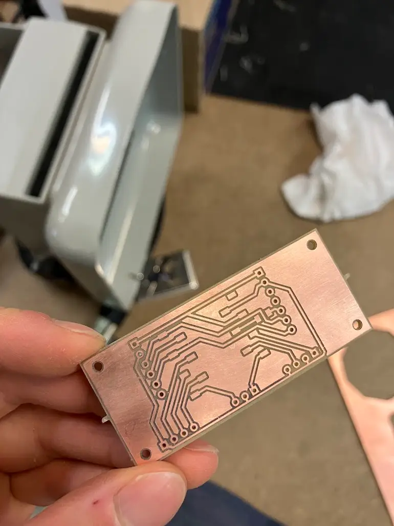 Milled PCB