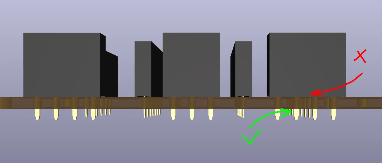 Socket solder issue