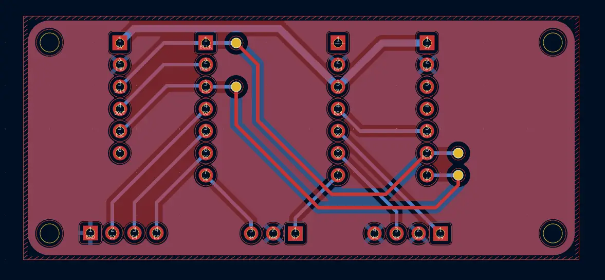 Final two-sided PCB design