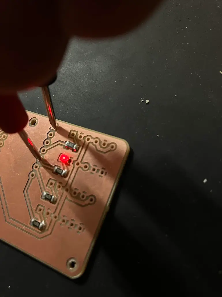 Testing LED circuit