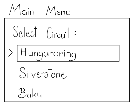 Main Menu