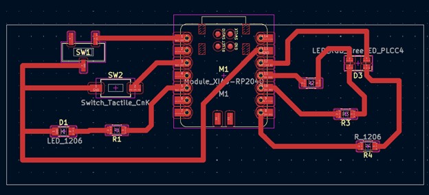 Week 8 PCB layout
