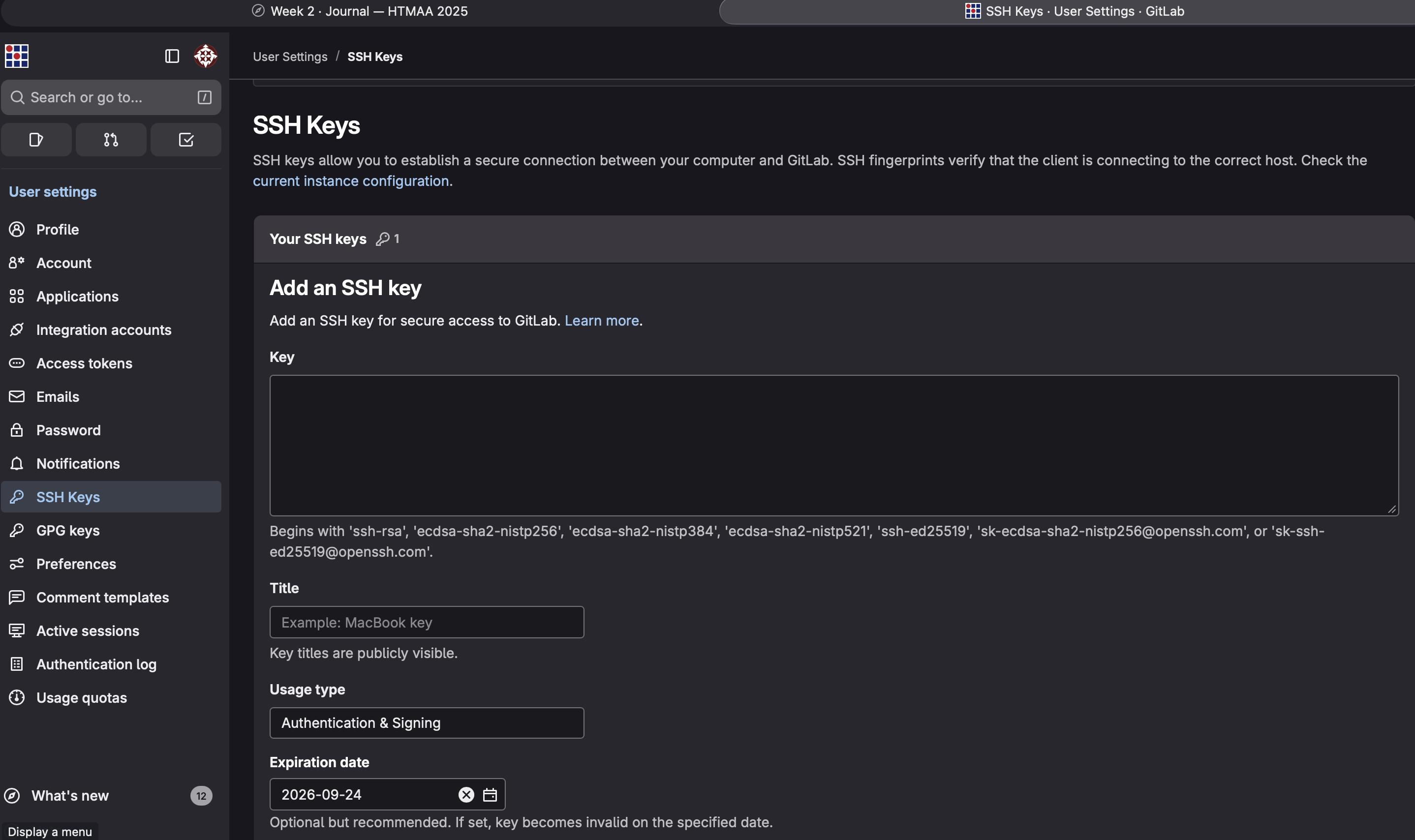 Result screenshot