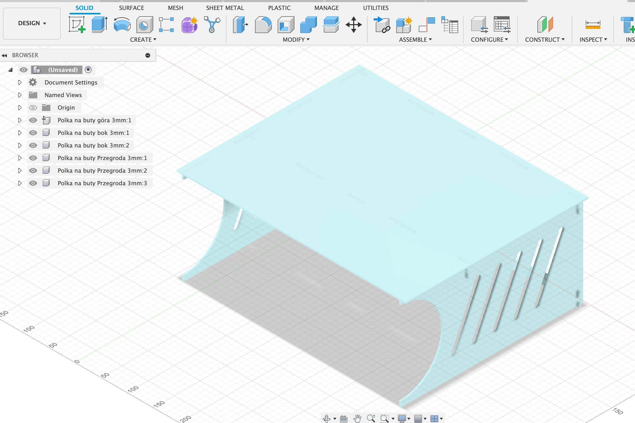 Prototype setup on bench