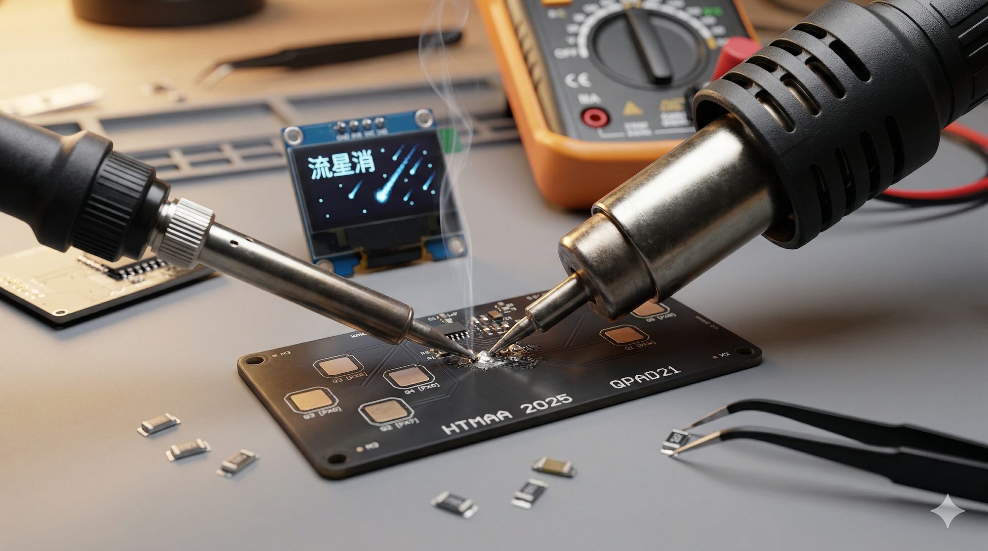 Embedded programming display