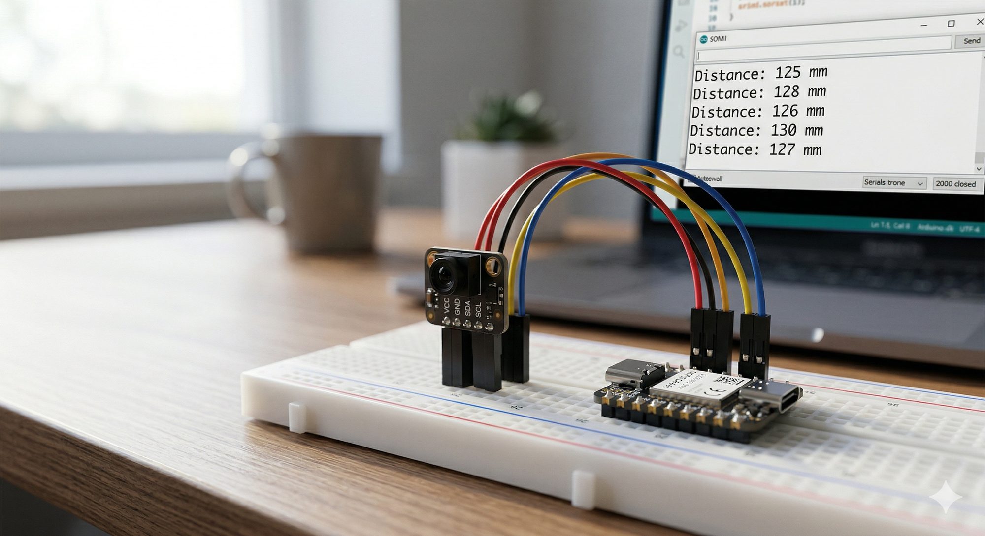 Distance sensor input