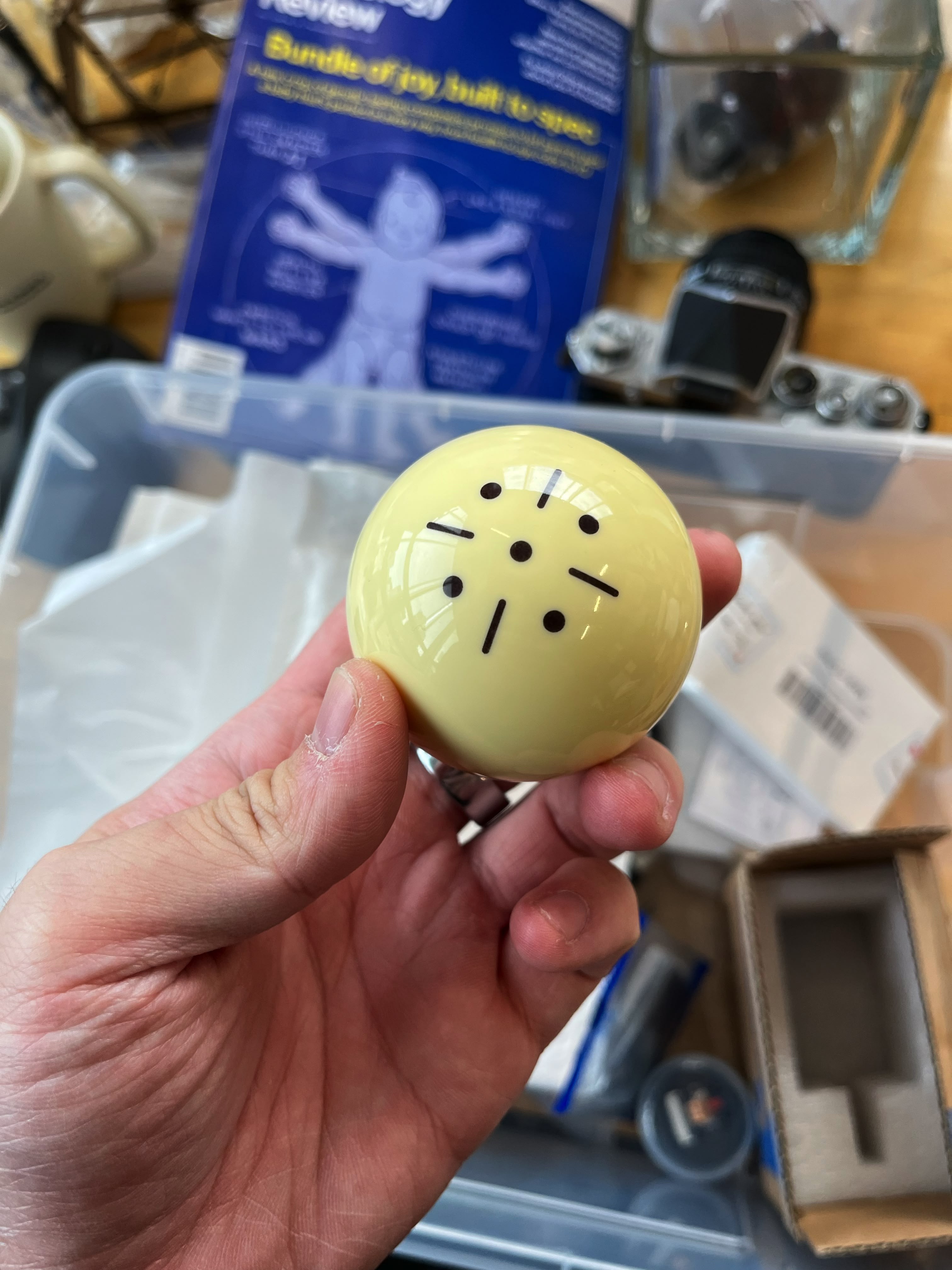 The ball I prematurely bought