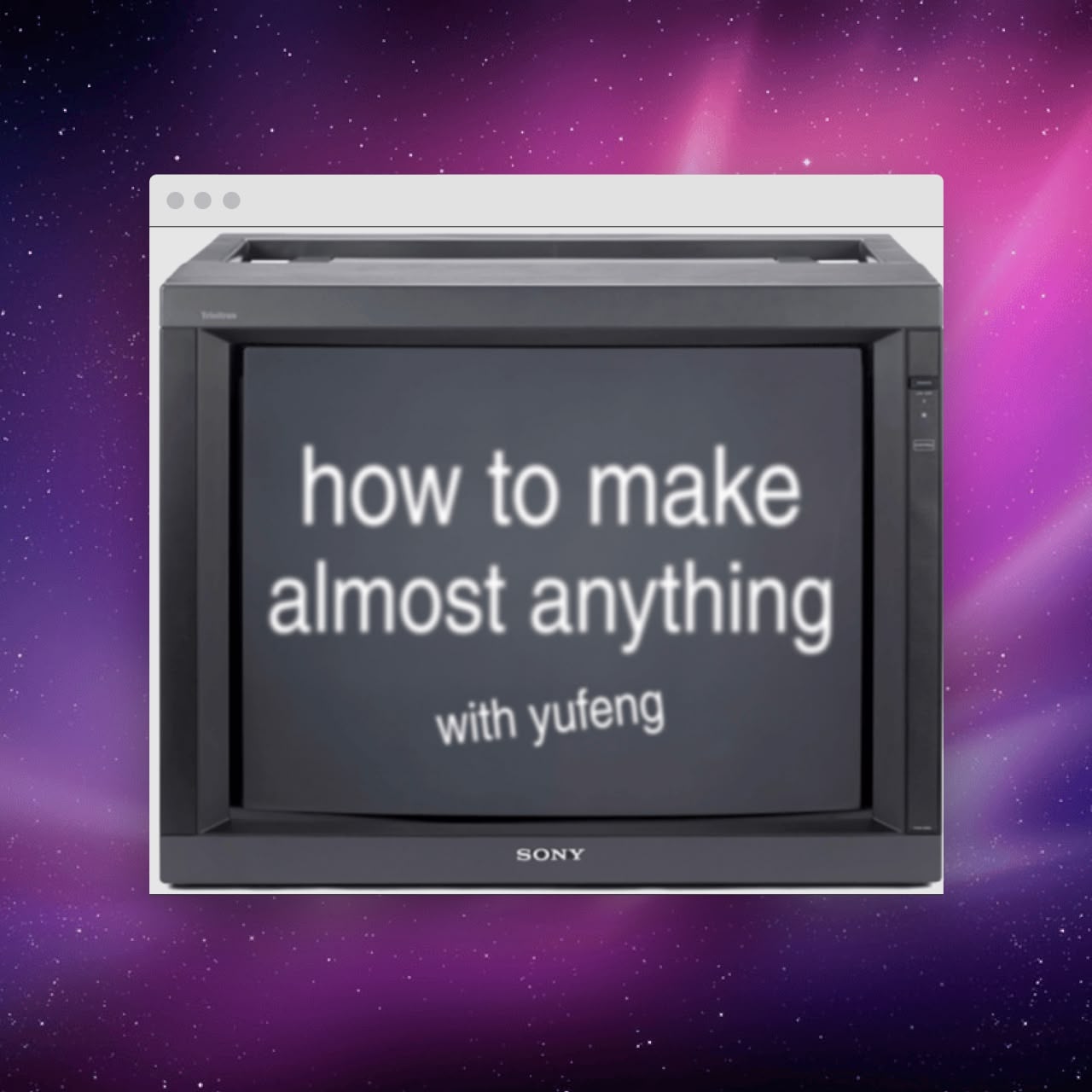 Cover image for Making this Website