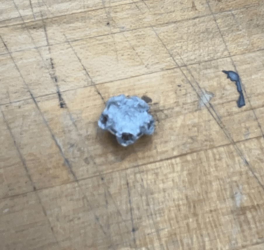 Failed print with PLA filament