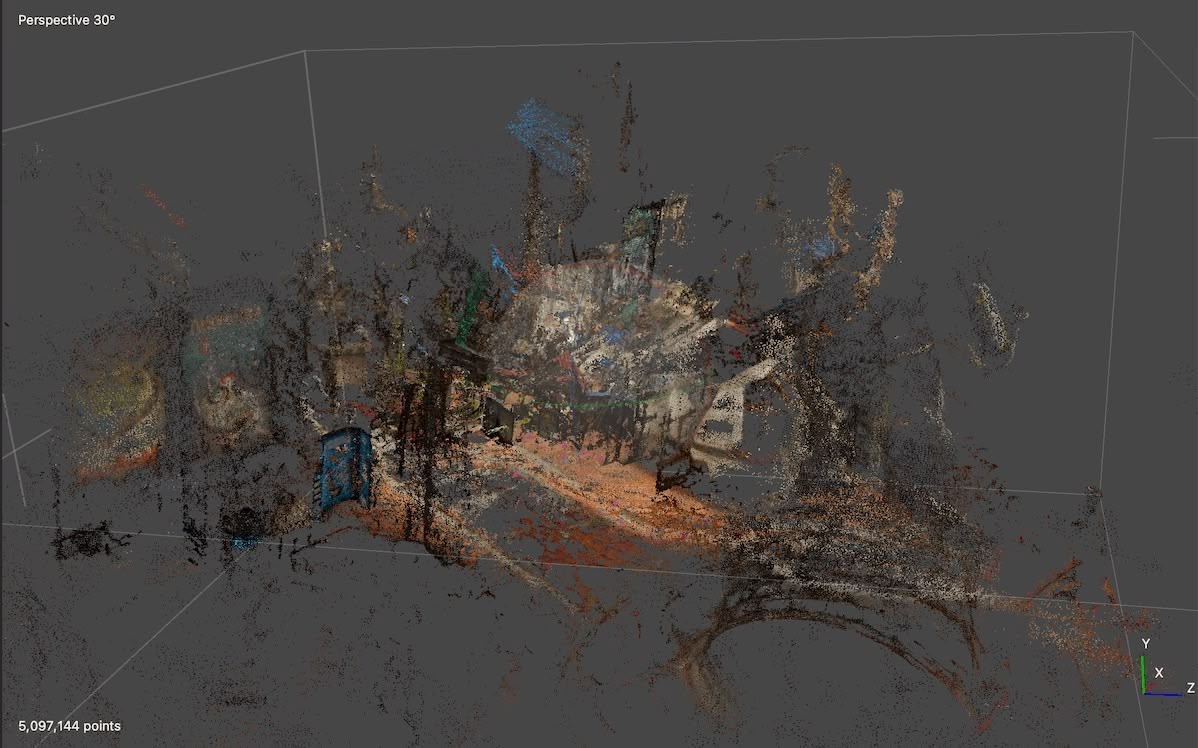 Cover image for 3D Scanning a Virtual Space