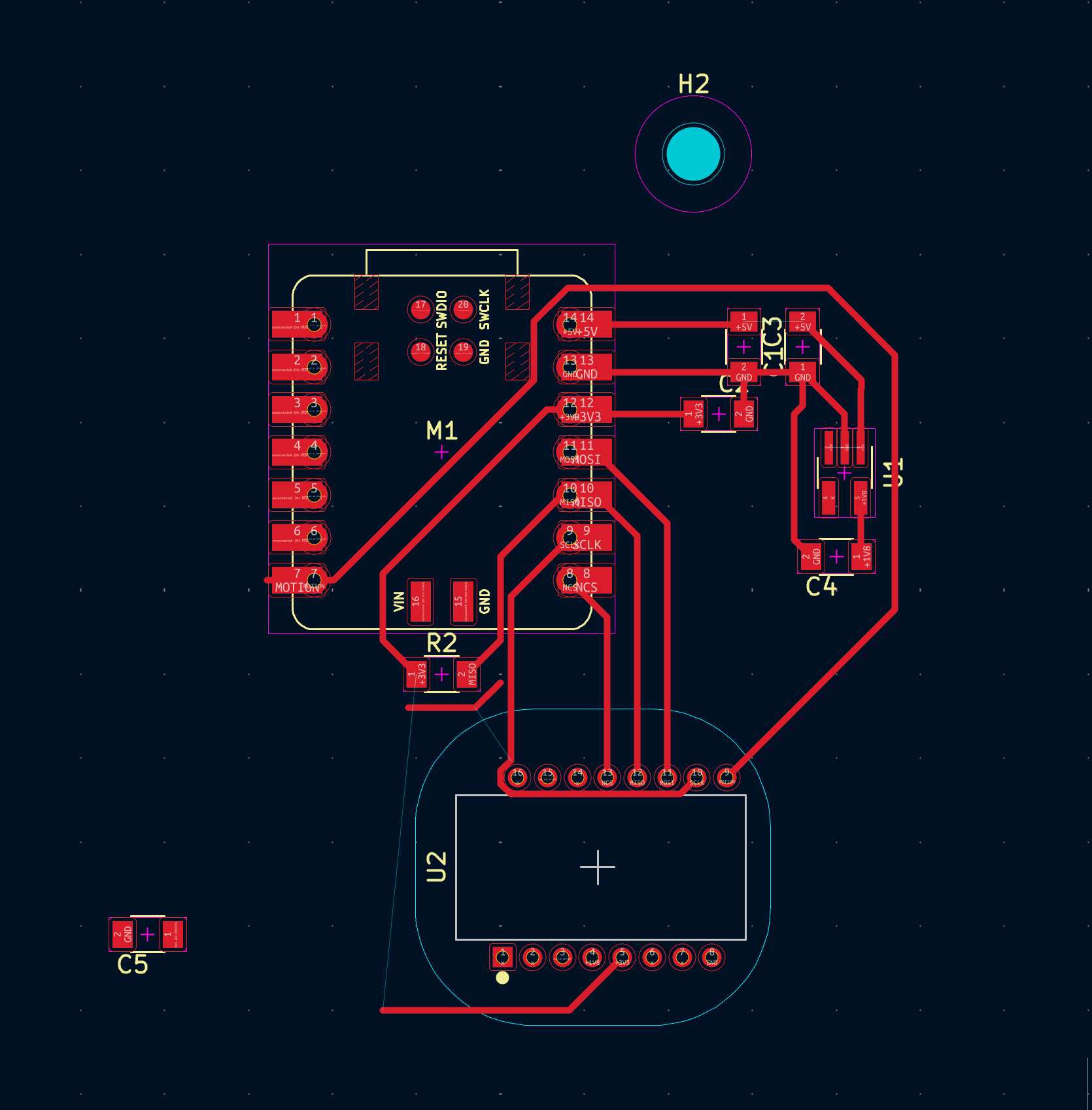Yufeng's PCB design, V1