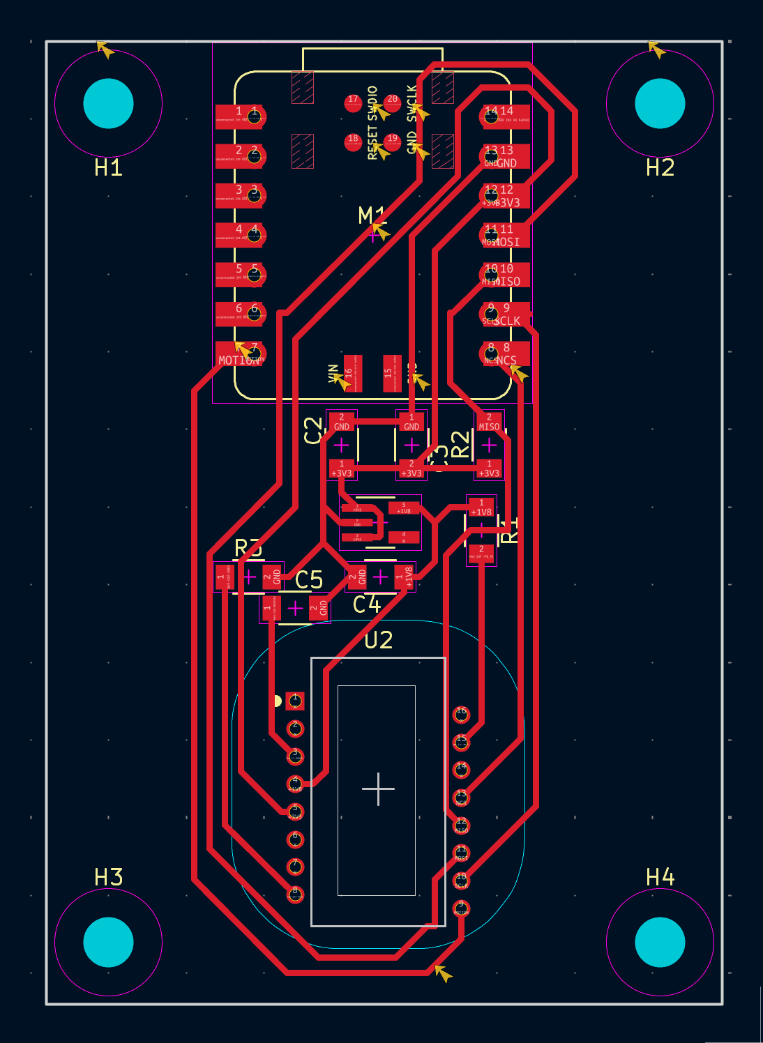 Yufeng's PCB design, V4