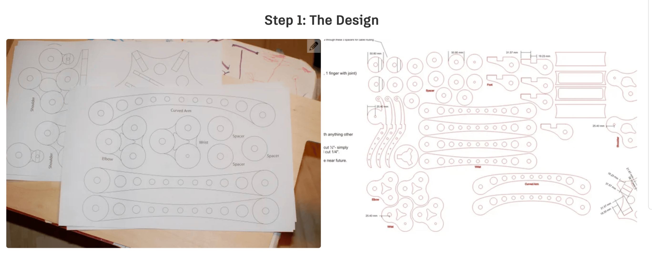 Jeff's design for the Woodpunk LED Desk Lamp