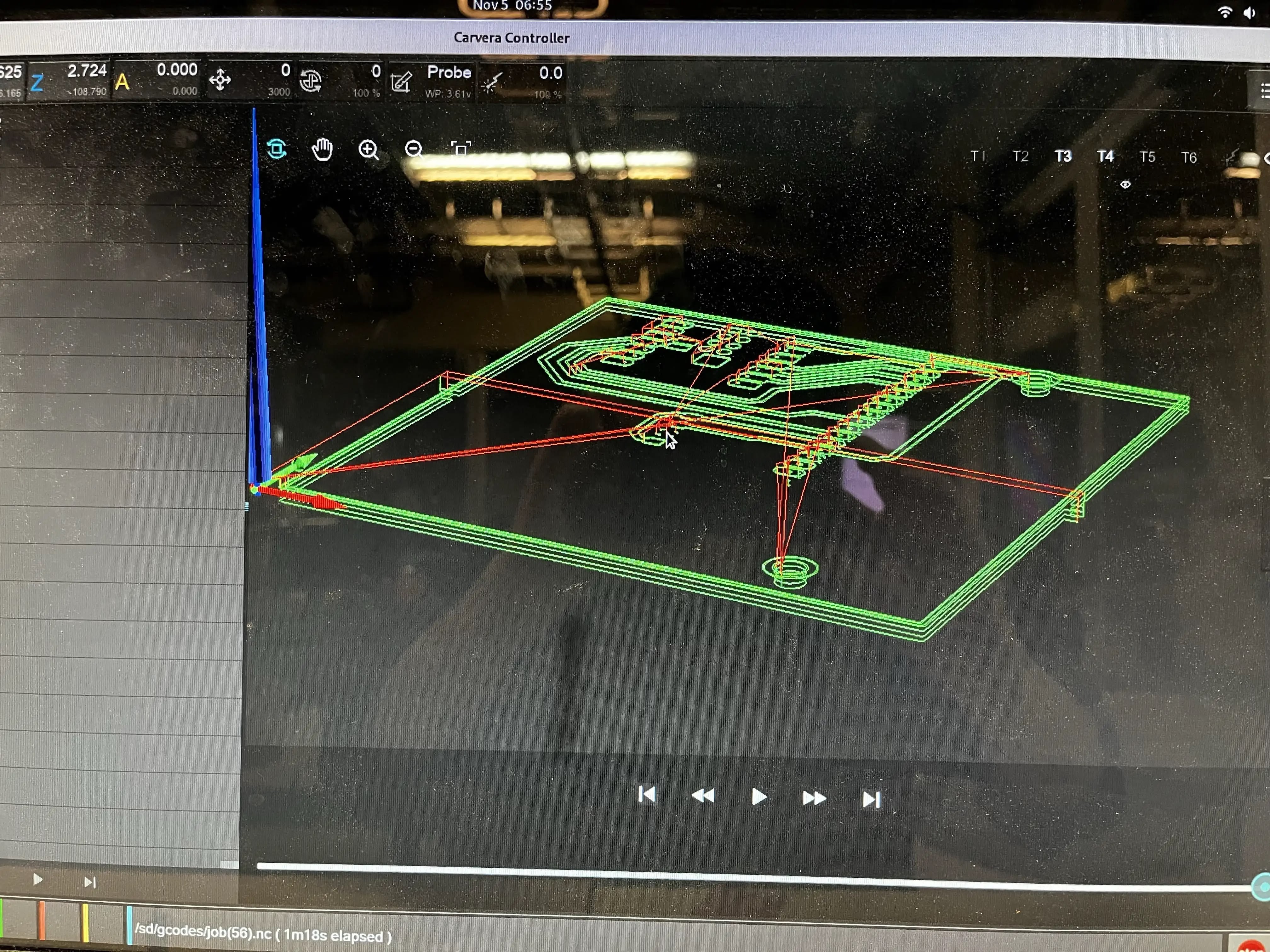 Toolpath for the Carvera machine