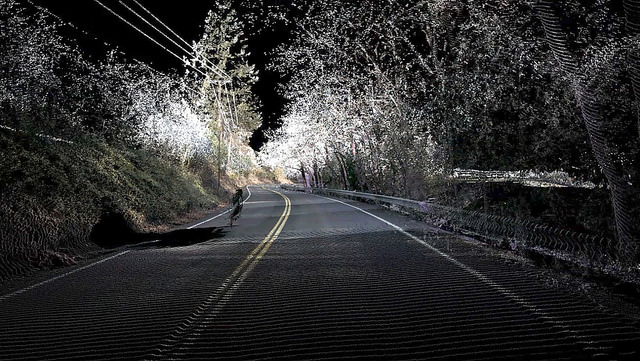 LIDAR road