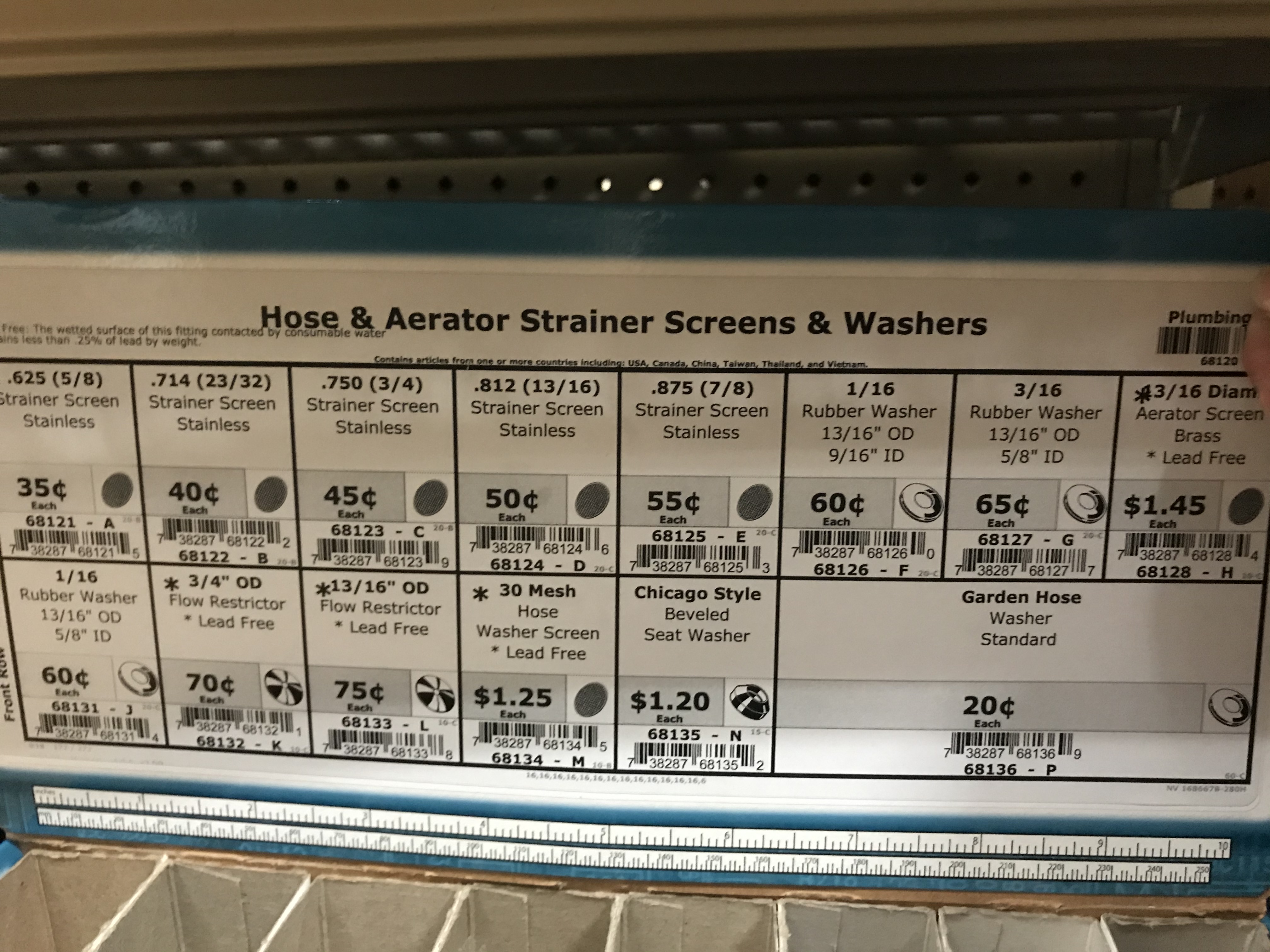 washer filters