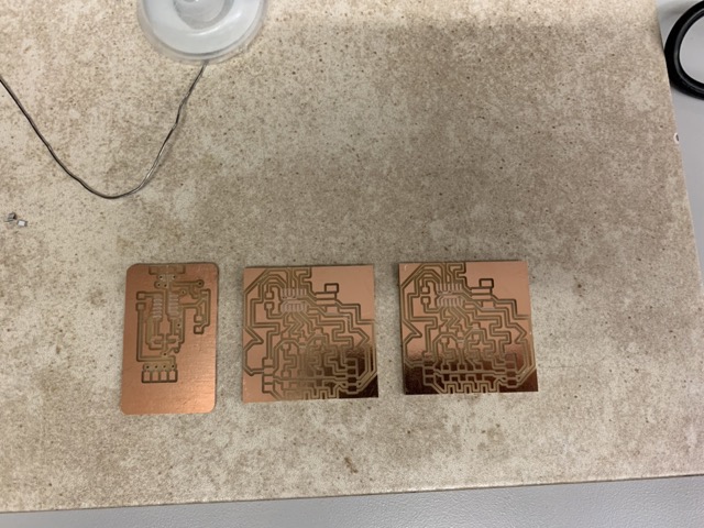Networking milled PCBs