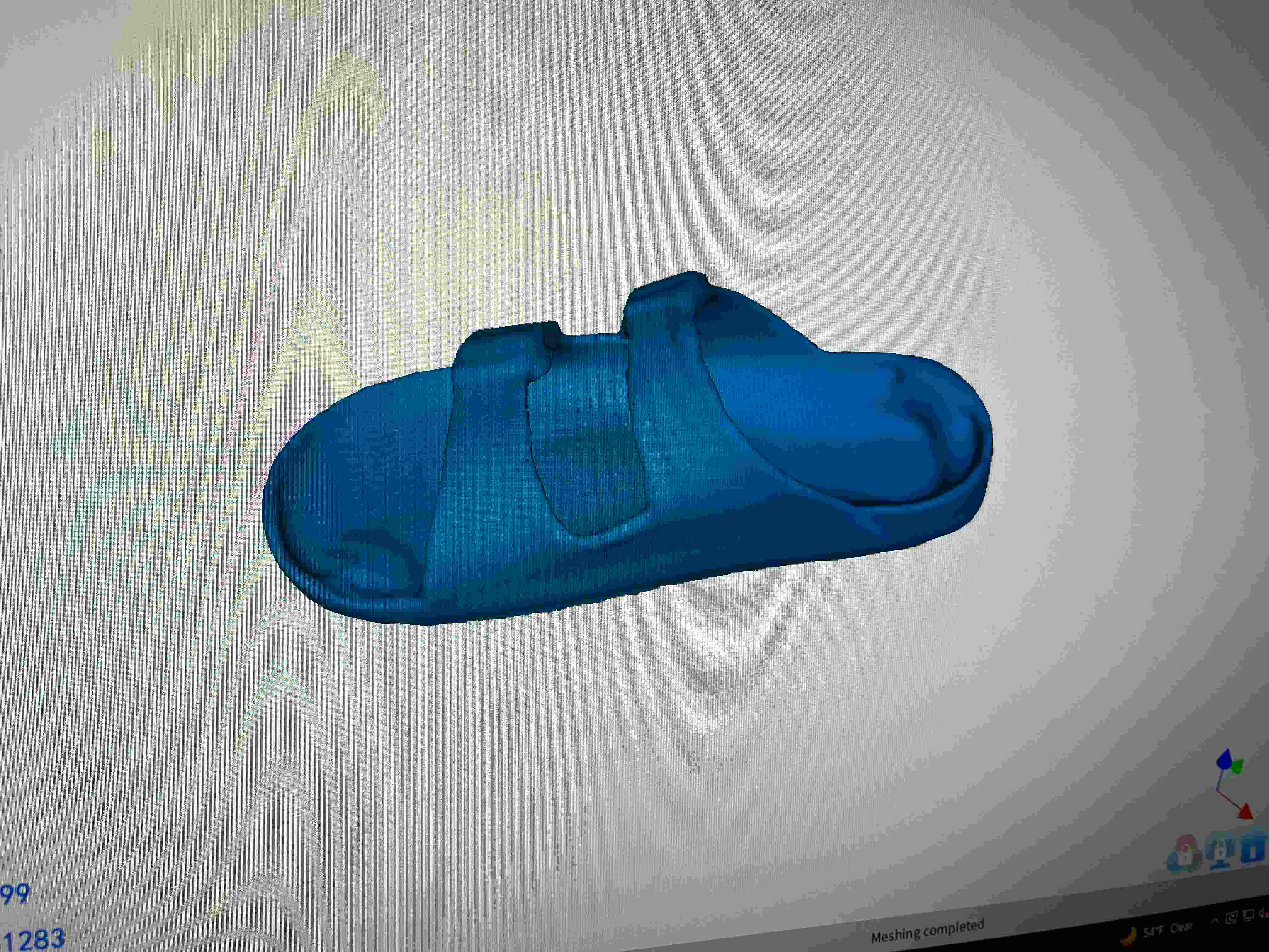 Scan of a shoe