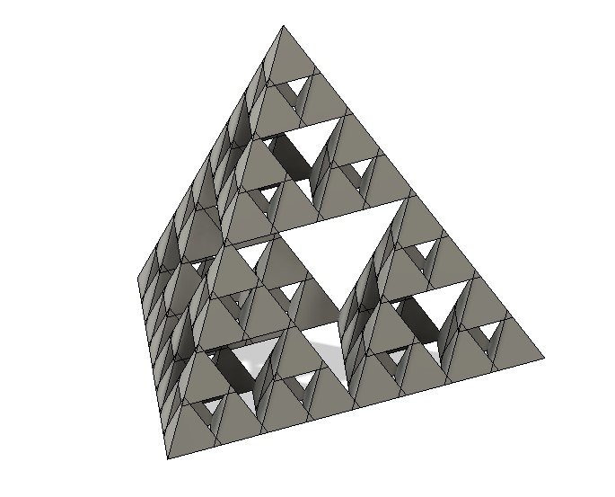 Sierpinski CAD with overlap