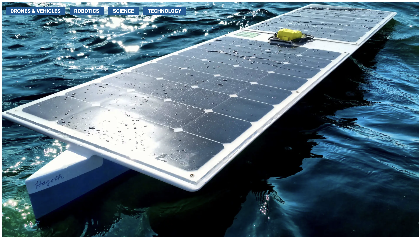 Solar Powered Boat