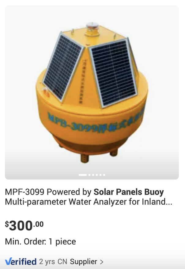 Solar Powered Buoy