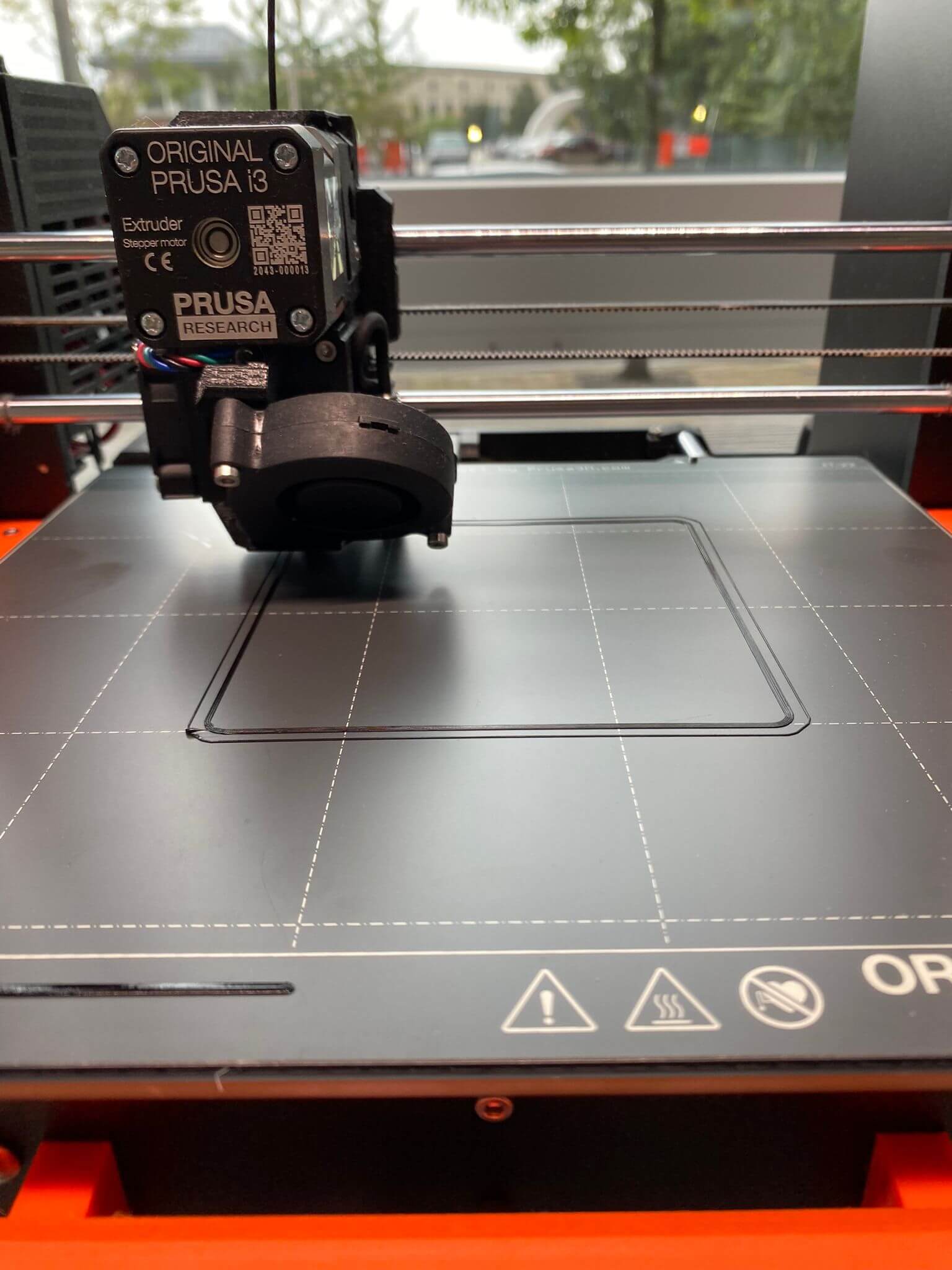 First layer 3d printing